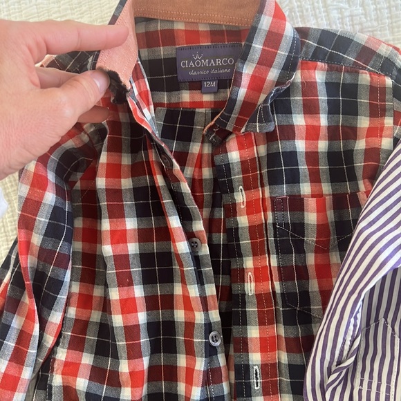 12m boys Italian top - Picture 3 of 4